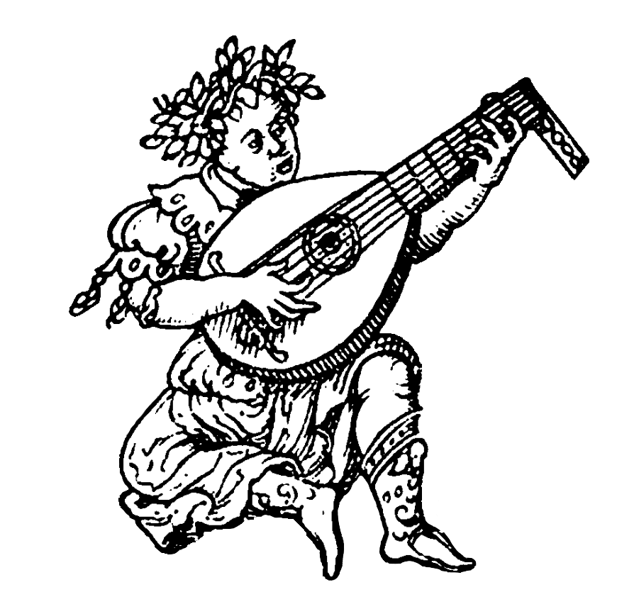 Lutenist from Carminum pro Testudine Liber IIII