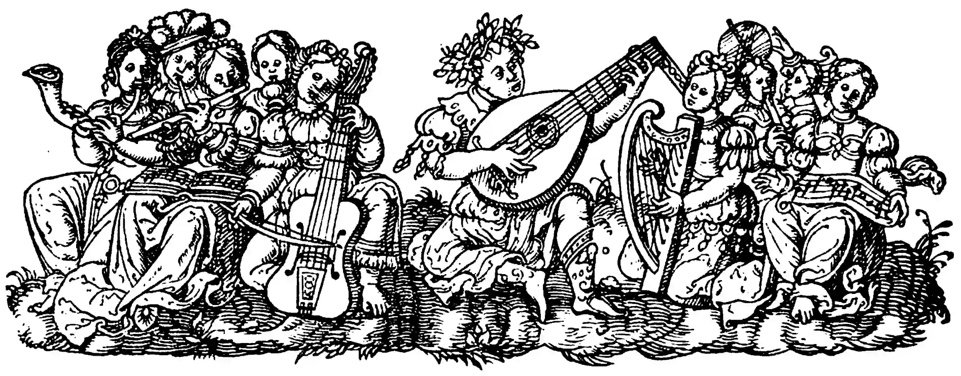 Musicians from Carminum pro Testudine Liber IIII